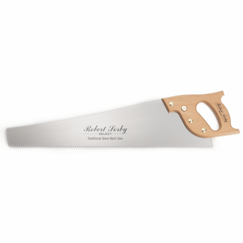 Robert Sorby Select Traditional Skew Back Handsaw 22” (559mm) x 10TPI (RS-9500R)