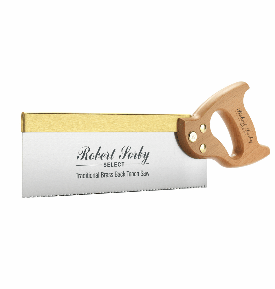 Robert Sorby Select Traditional Brass Back Tenon Saw 12” (305mm) x 15TPI (RS-9550B)